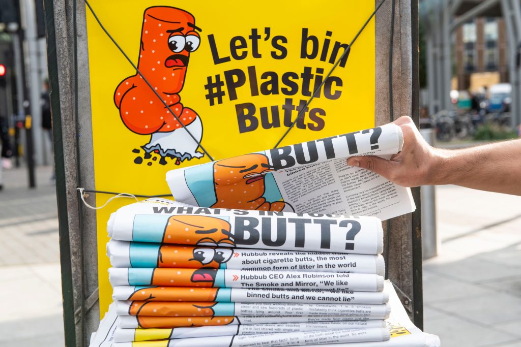 Let's bin plastic butts