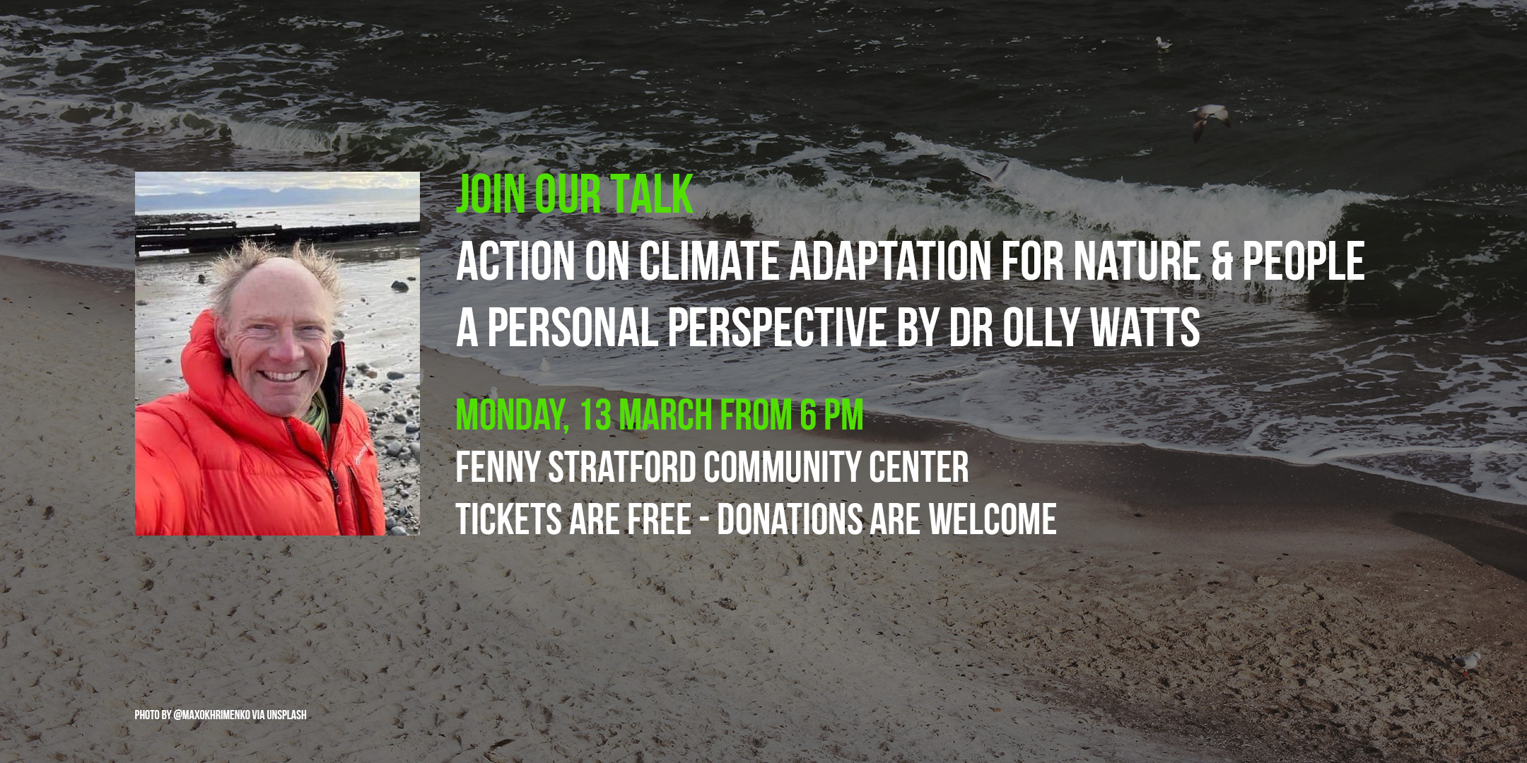 climate adaptation talk