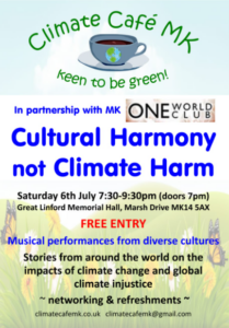 Climate Cafe MK event