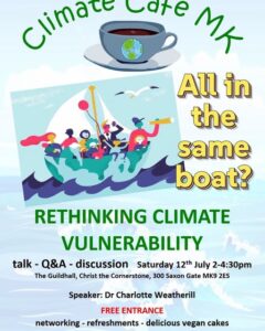 Climate Cafe MK July 2025 event