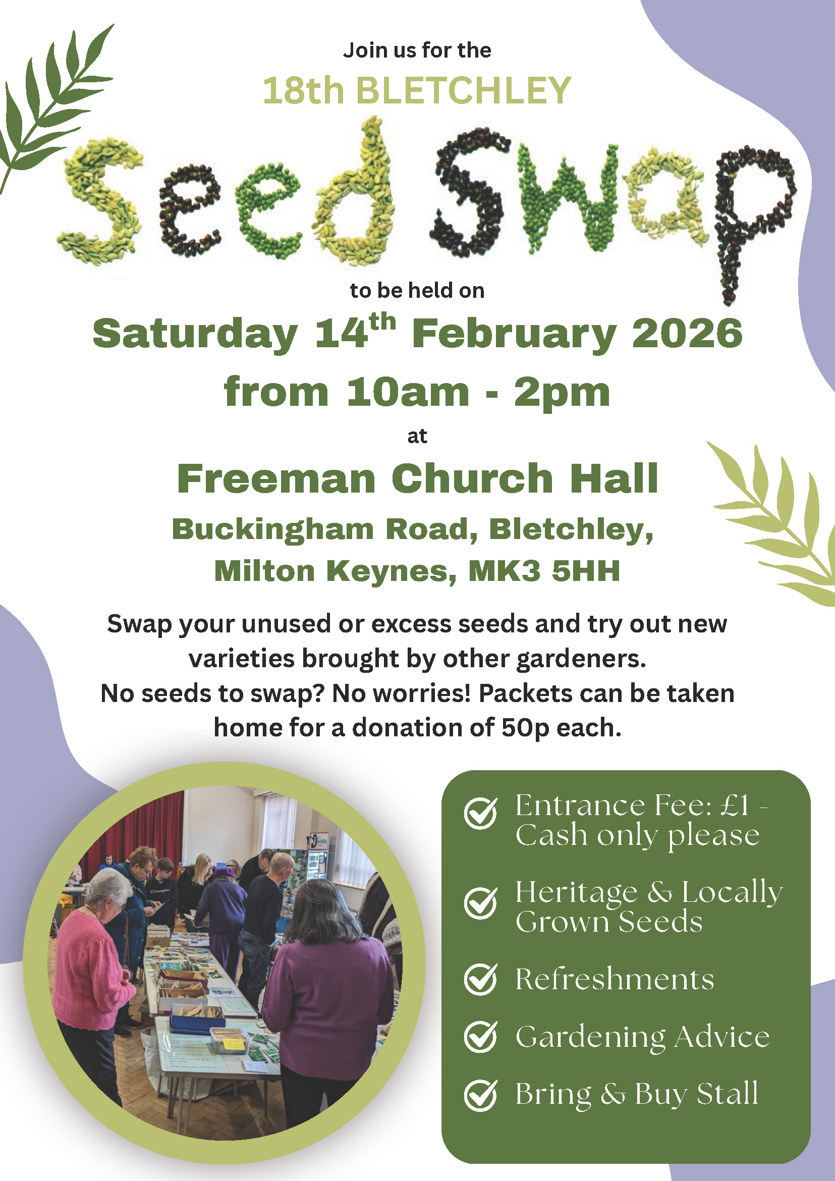 Bletchley Seed Swap 2026