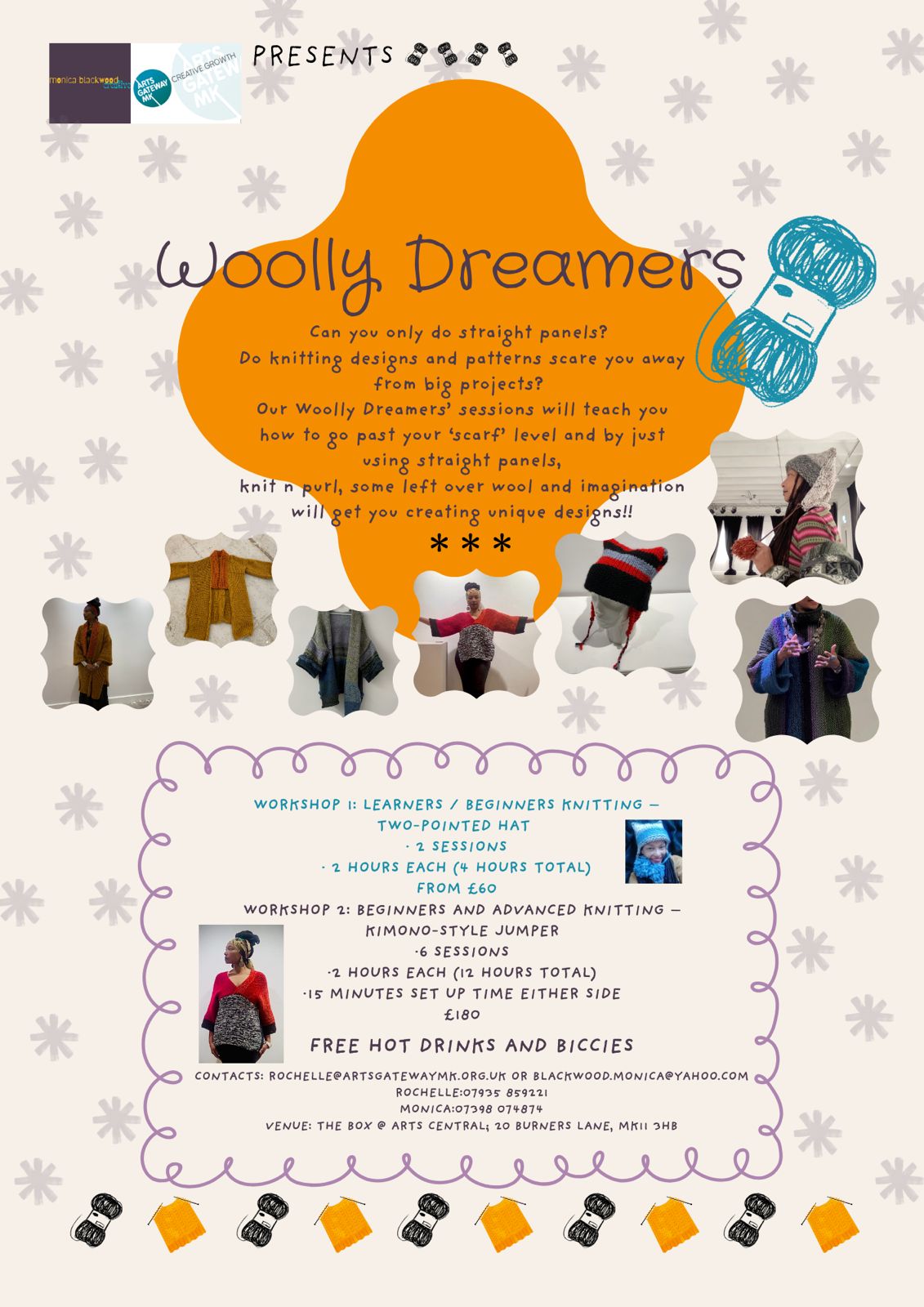 Woolly Dreamers flyer